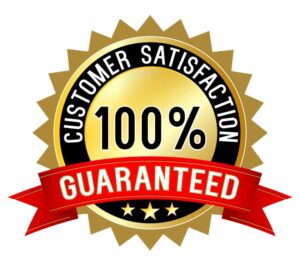 customer satisfaction guaranteed