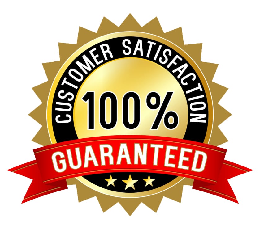 customer satisfaction guaranteed